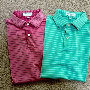 Set of 2 boys Peter millar god shirts